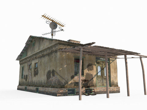 Architettura moderna in Sud America Modello 3D