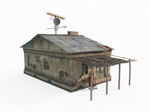 Arquitectura moderna en América del Sur Modelo 3D