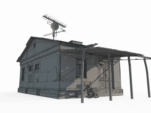 Nowoczesna architektura w Ameryce Południowej Model 3D