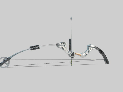 Arco compuesto de arma moderna Modelo 3D