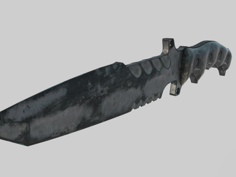 Pugnale moderno per armi fredde Modello 3D