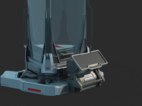 Incubadora de Fic&ccedil;&atilde;o Cient&iacute;fica do Futuro Modelo 3D