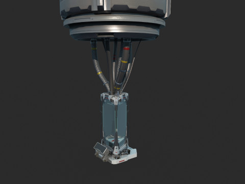 Futuro incubatore di fantascienza Modello 3D