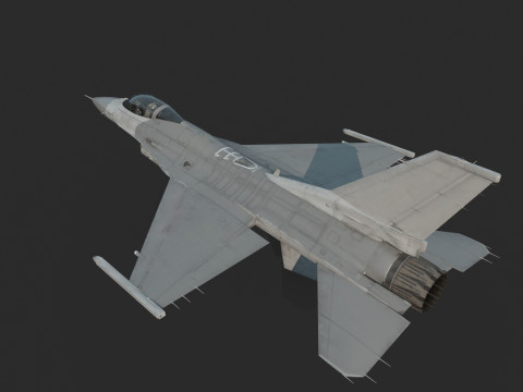 आधुनिक हथियार लड़ाकू लड़ाकू 3D मॉडल