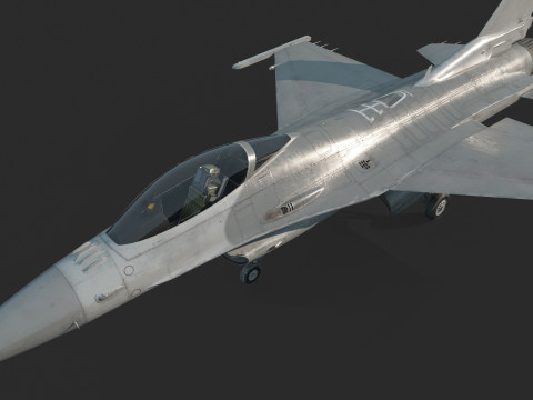 आधुनिक हथियार लड़ाकू लड़ाकू 3D मॉडल