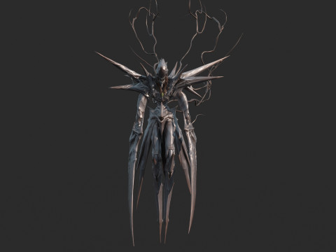 बंजर भूमि शैली राक्षस 3D मॉडल