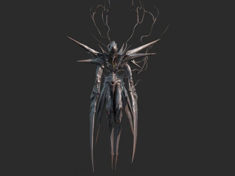 Wasteland style monster 3D Model