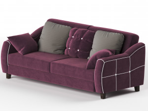 Sofa francis 3D 模型