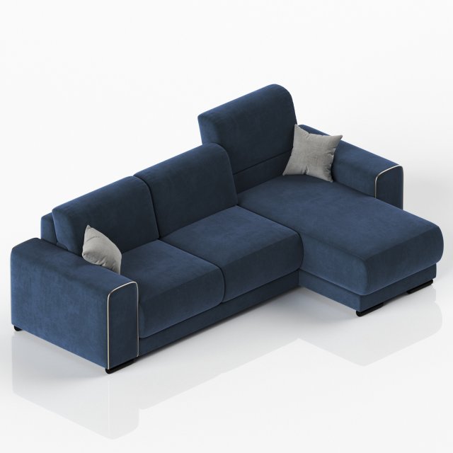 Sofa in furniture 3D मॉडल .c4d .max .obj .3ds .fbx .stl .blend 