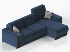 Divano in arredamento Modello 3D