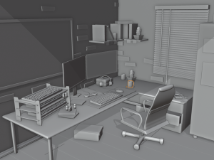 Game-room 3D Model