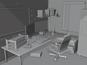 Game-room 3D Model