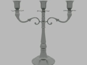 Candlestick Holder 3D Model