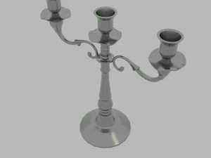 Candlestick Holder 3D Model