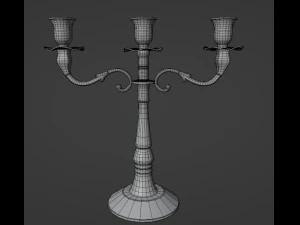 Candlestick Holder 3D Model