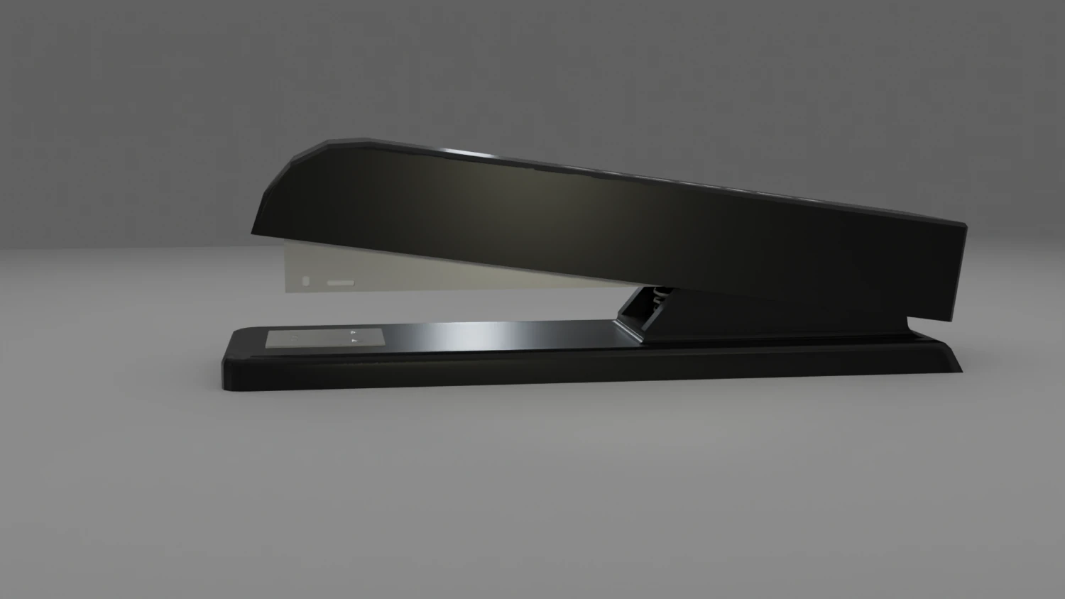 Office stapler low poly 3D Model .c4d .max .obj .3ds .fbx .stl .blend 