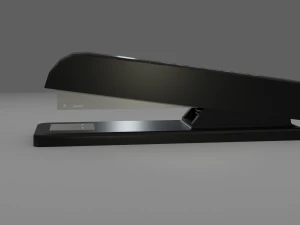 B&uuml;rohefter Low Poly 3D Modell