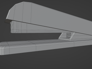 Office stapler low poly 3D 모델