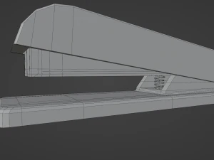 Office stapler low poly 3D Model