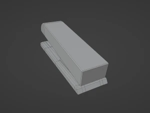 Office stapler low poly 3D Model
