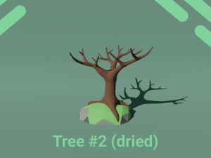 Low Poly Trees pack Blender 3D Model