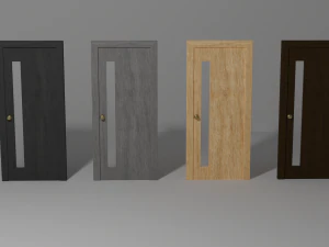 Modern doors 3D Model