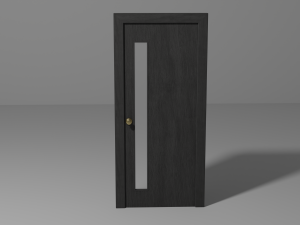 Modern doors 3D 模型