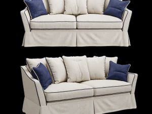 Sofa Provance light 3D Model