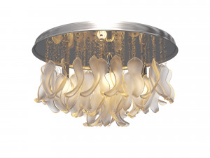 Chandelier Lussole Loft Como 3D Modelo 3D
