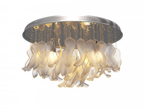 Chandelier Lussole Loft Como 3D Modelo 3D