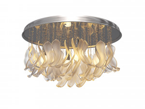 Chandelier Lussole Loft Como 3D Modelo 3D