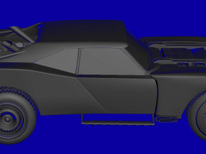 Batmobile 2022 stl 3D Models