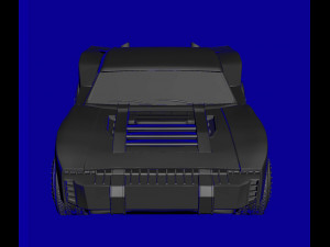 Batmobile 2022 stl 3D Модель
