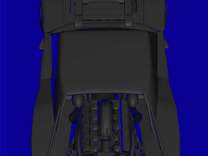 Batmobile 2022 stl 3D Модель