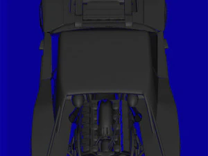 Batmobile 2022 stl 3D Model
