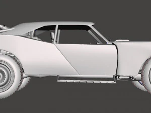 Batmobile 2022 stl 3D Model