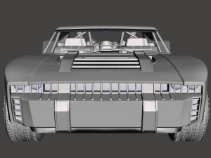 Batmobile 2022 stl 3D Модель