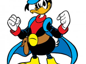 Donald Duck Paperinik SuperPato 3D Baskı Modeli