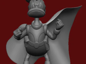 Donald Duck Paperinik SuperPato 3D Print Model