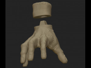 Wednesday Thing 3D Print Model