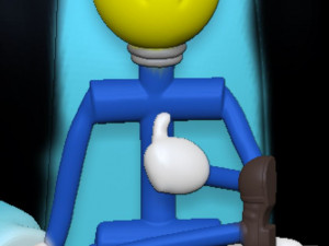 Gyro Gearloose Professor Pardal 3D Print Model