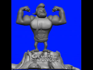 George of the Jungle classic 1967 3D Print Model
