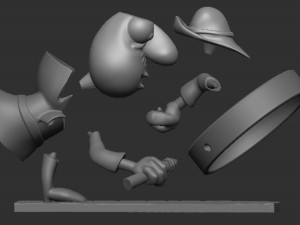 Inspector Clouseau 3D Print Model