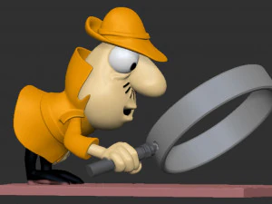 Müfettiş Clouseau 3D Baskı Modeli