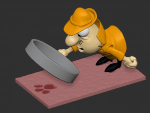 Inspector Clouseau 3D Print Model