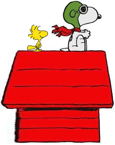 Snoopy aviator and woodstock 3D Print Model .c4d .max .obj .3ds .fbx .stl .blend 
