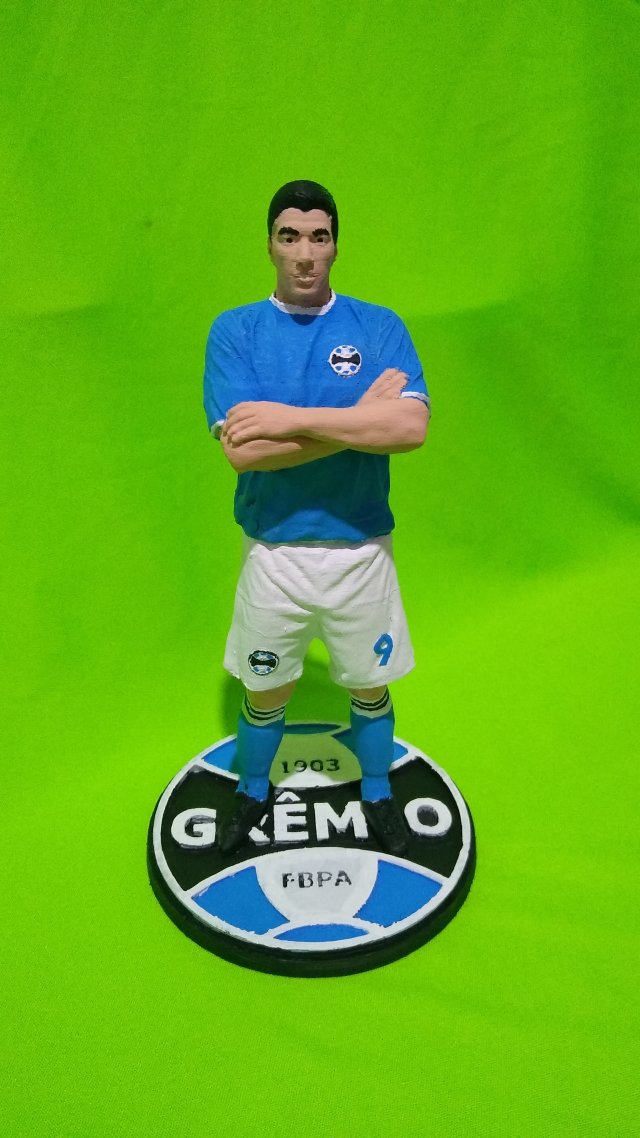 Luis Suarez Gremio 2023 3D-printmodel .c4d .max .obj .3ds .fbx .stl .blend 