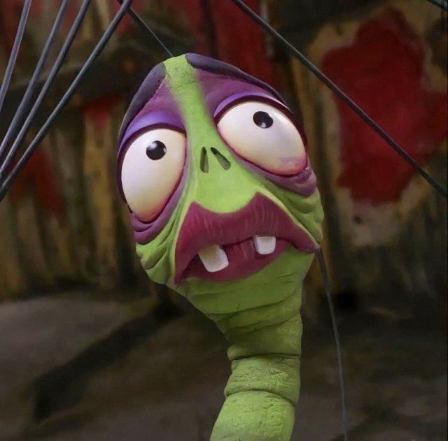 Maggot Corpse Bride 3D-printmodel .c4d .max .obj .3ds .fbx .stl .blend 