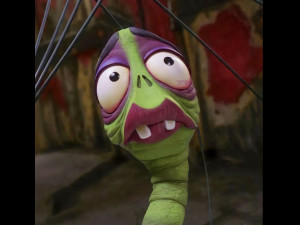 Maggot Corpse Bride 3D Print Model