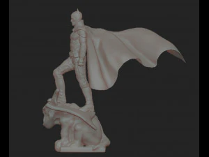 De BatmanRobert Pattinson 3D printmodel